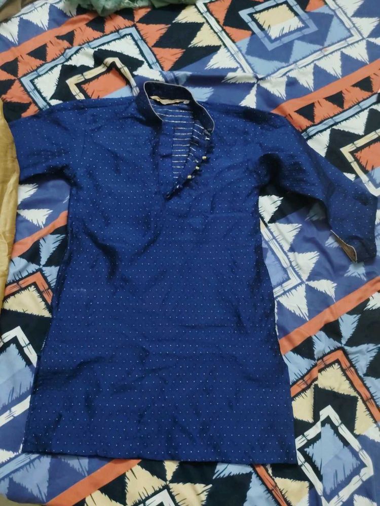 Stylish Blue Kurta
