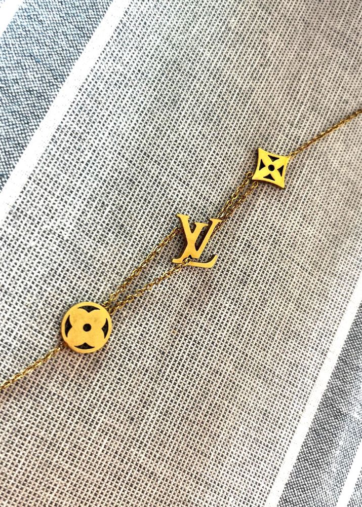 Louis Vuitton Dupe Gold Bracelet Anti Tarnish