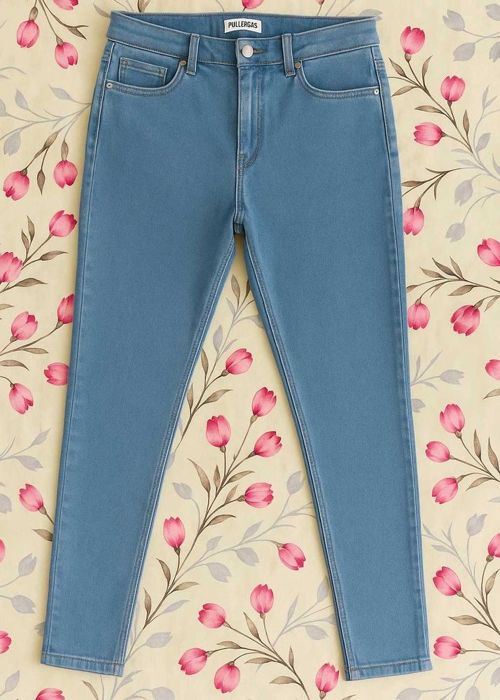 Pull&amp;Bear Blue Skinny Jeans