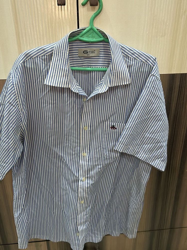 It Is The Blue Striped Shirt