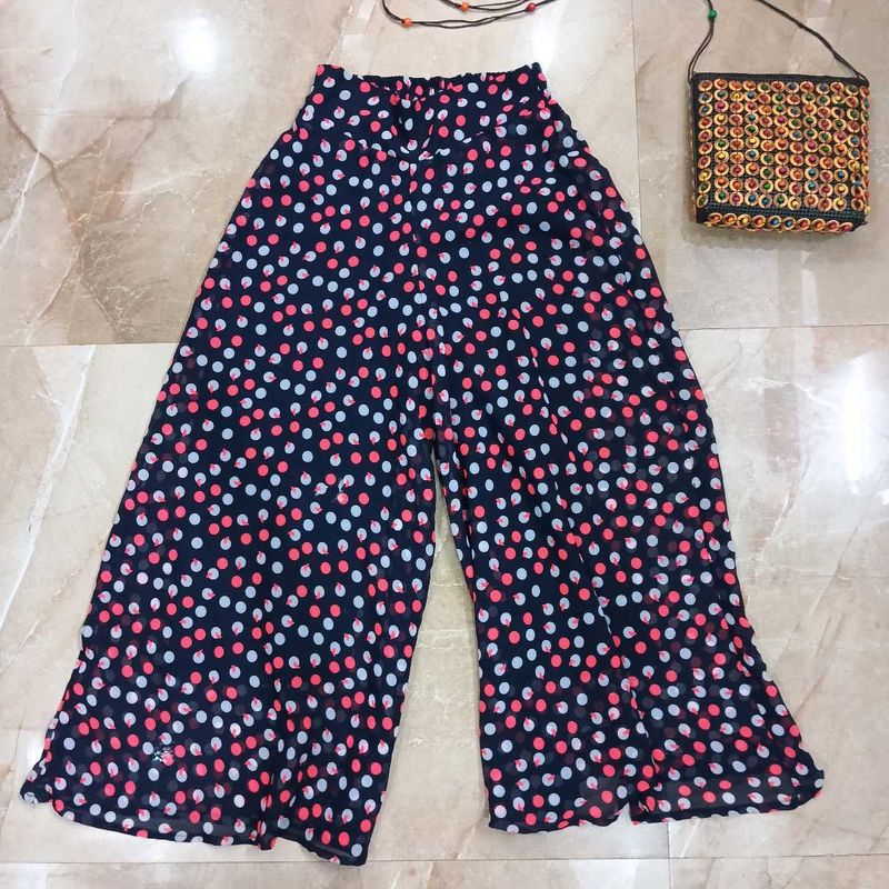 Flared Plazo Multicolour