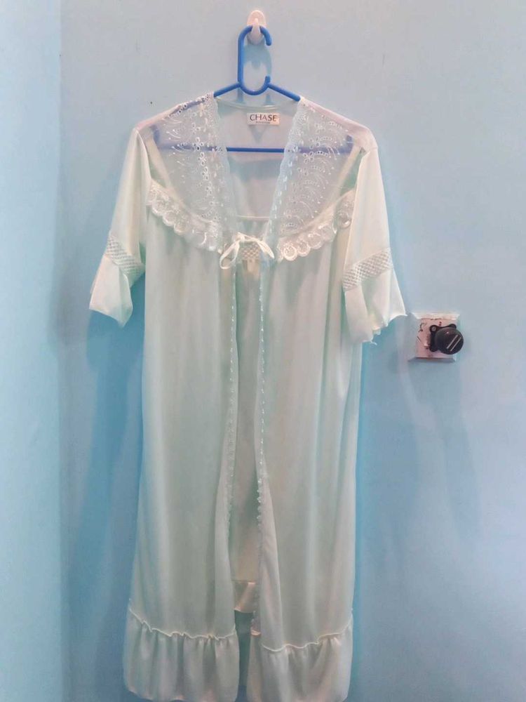 Vintage Lace Robe