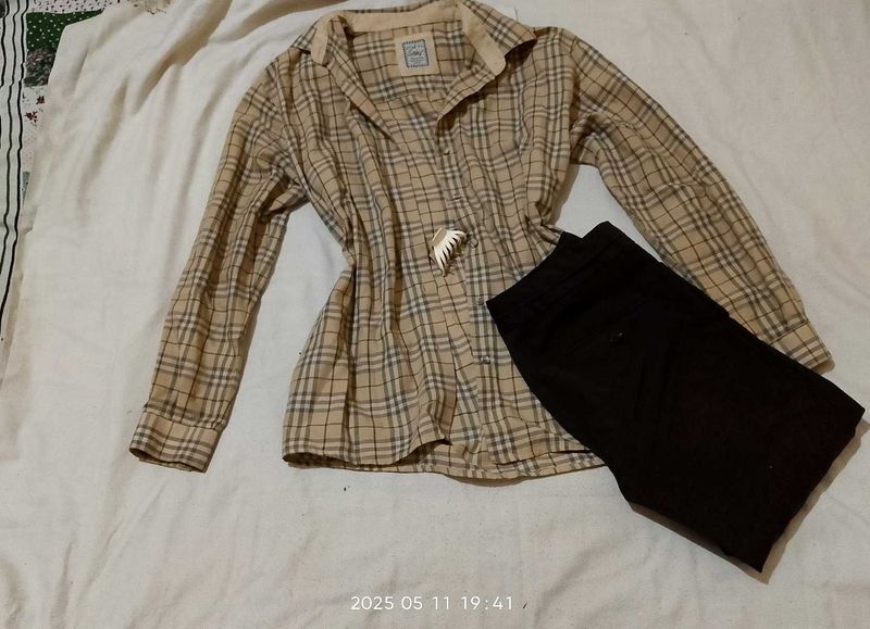 Classic Blueberry Shirt Is🍁🍂