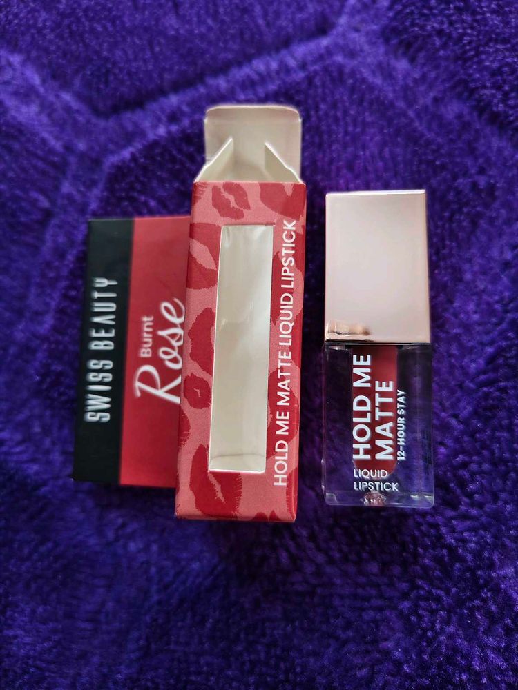 Swiss Beauty Hold Me Matte Liquid Lipstick | 12 Ho