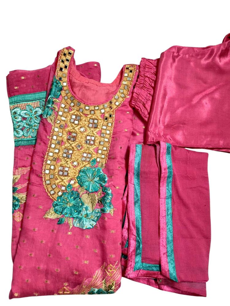 Floral Party Wear Suit Set