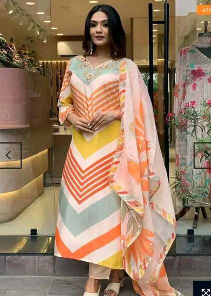Unstitched Graceful Salwar Suit And Dress Material