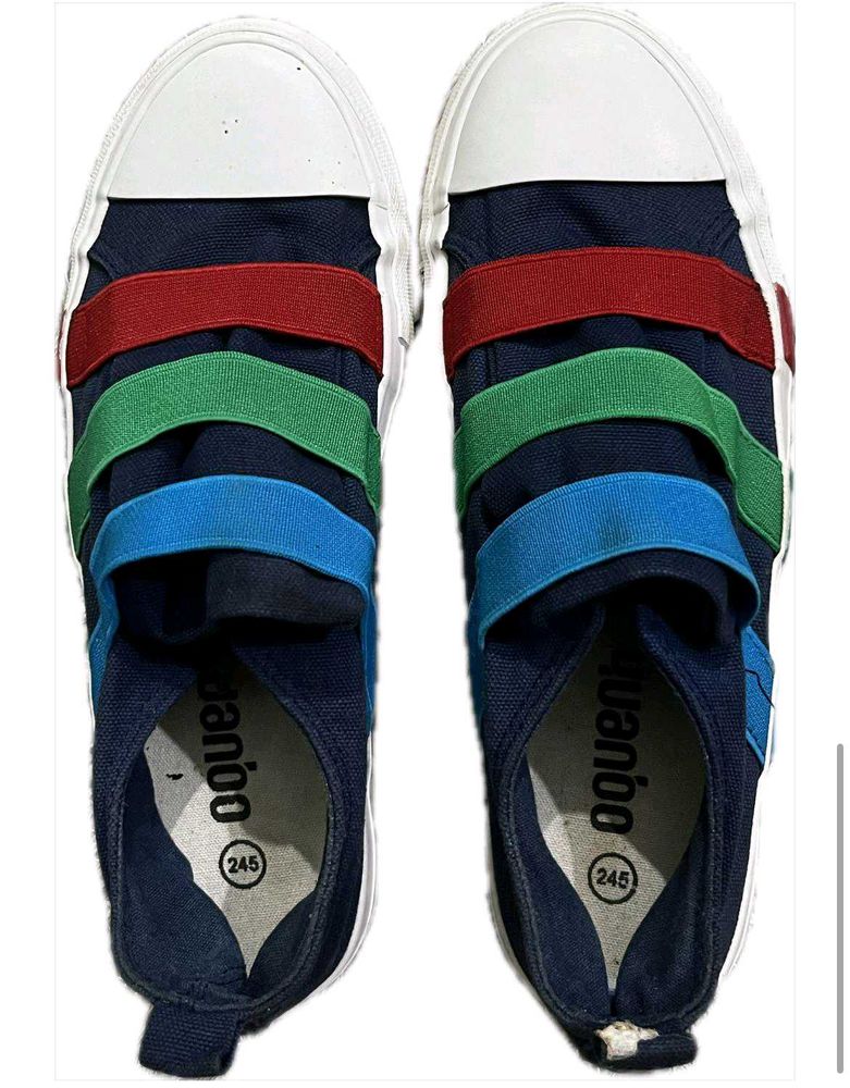 Yuanbo Colorful Strap Sneakers
