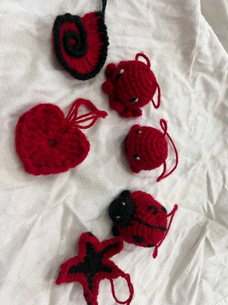 Handmade Crocheted Charms