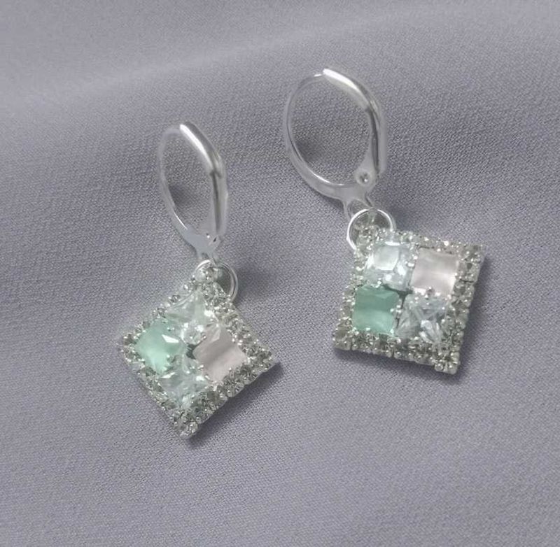 Square Dangle Earrings