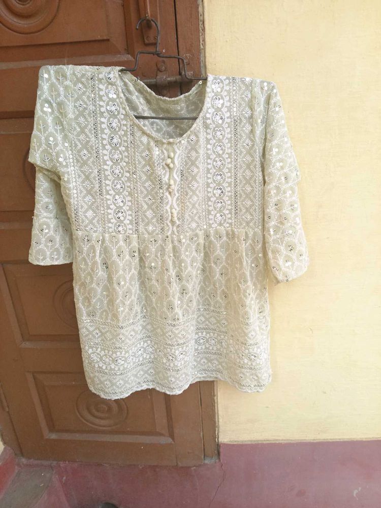 Elegant Embroidered top