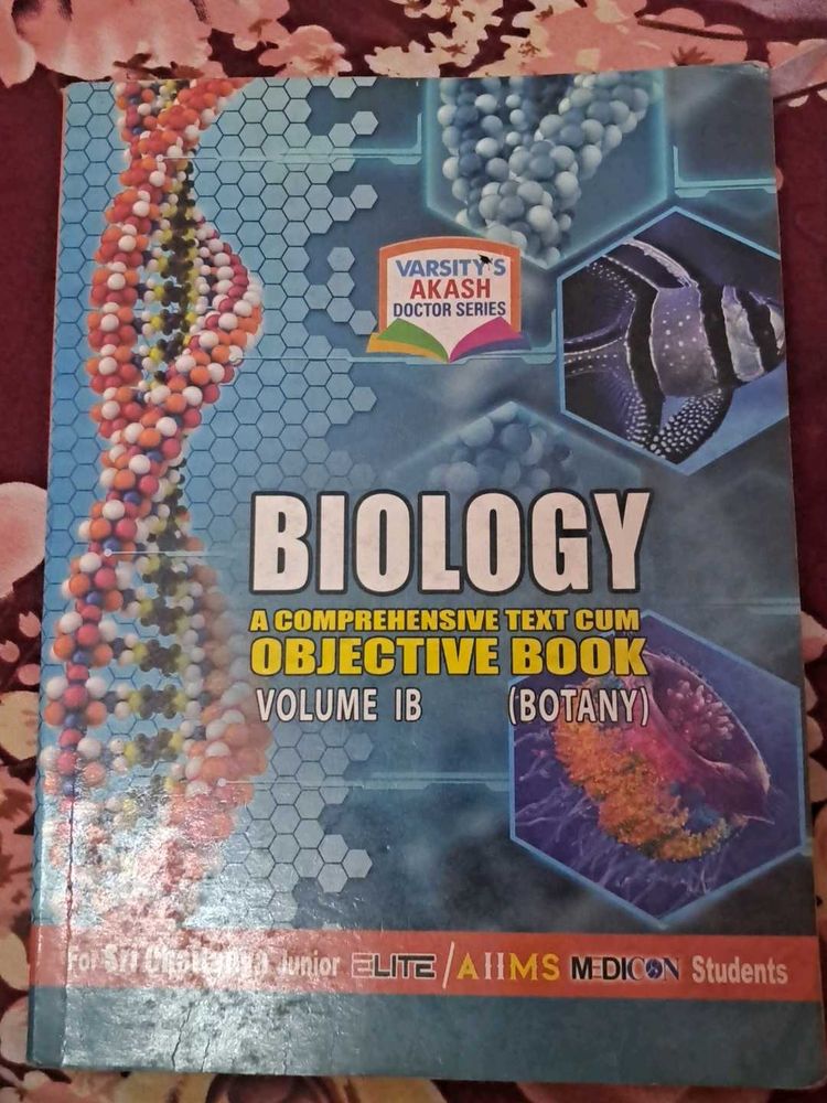 Biology Objective Book For 1st Yr