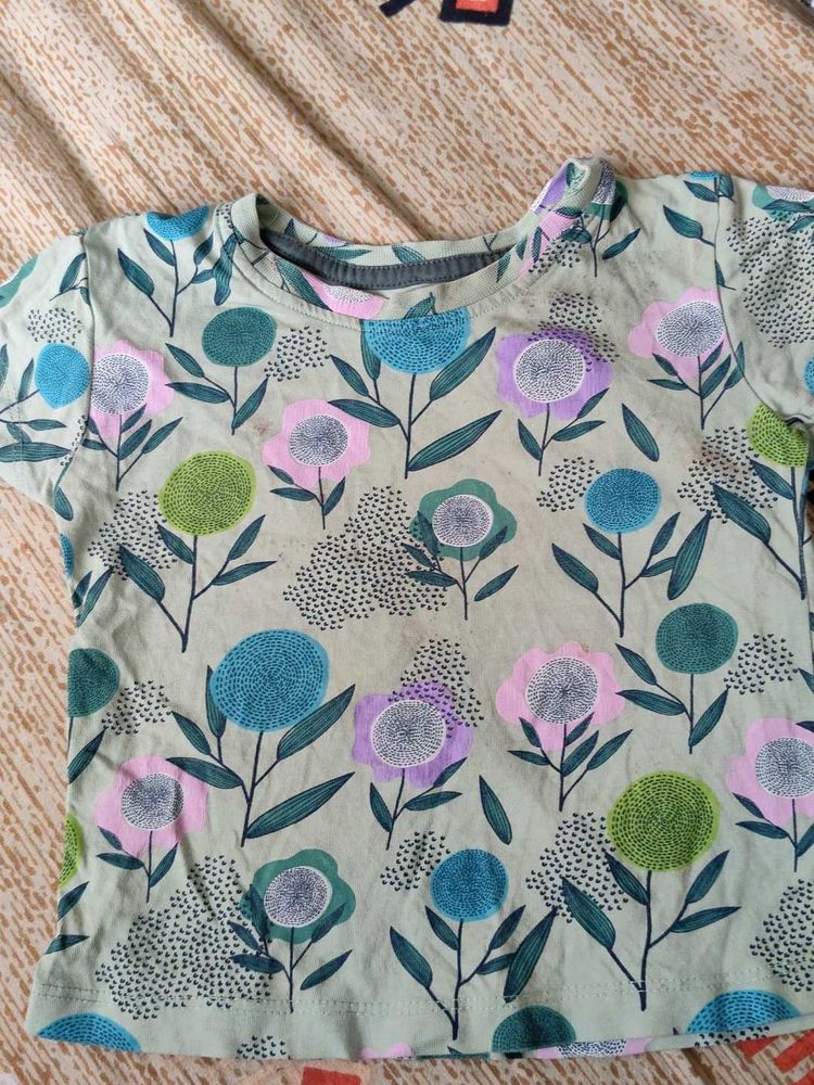 Cute Floral T-Shirt