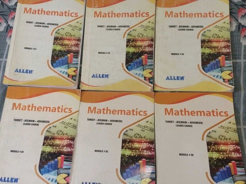 Allen Mathematics jee Main+advanced all Modules
