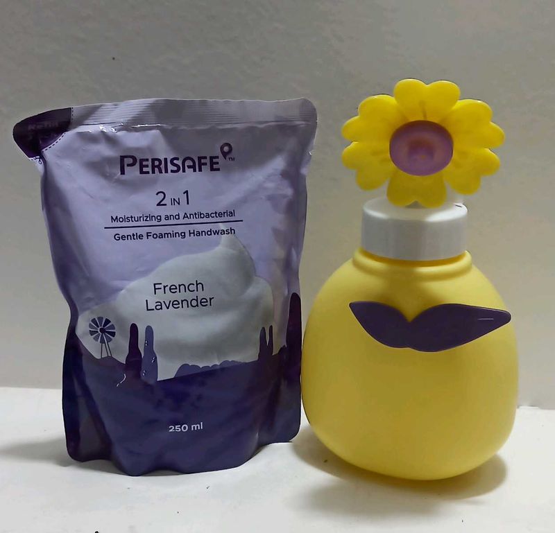 Perisafe Handwash With Beautiful Dispenser