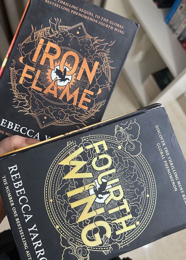 Fourth Wing &amp; Iron Flame Set