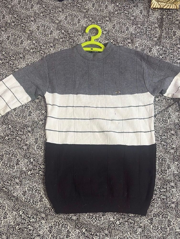 Striped Knit Sweater