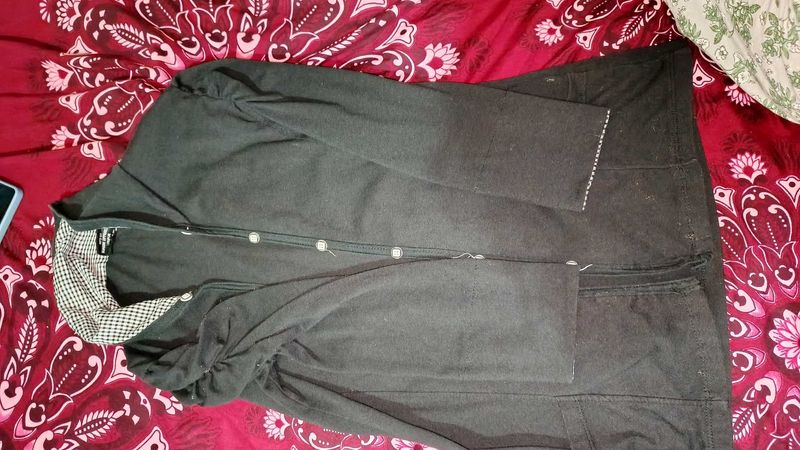 Button-Down Cardigan Jacket