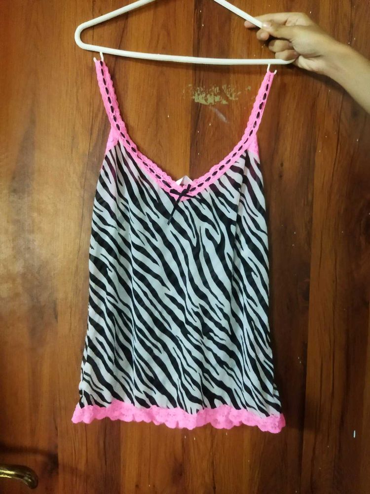 Trendy Y2K Lacy Cami