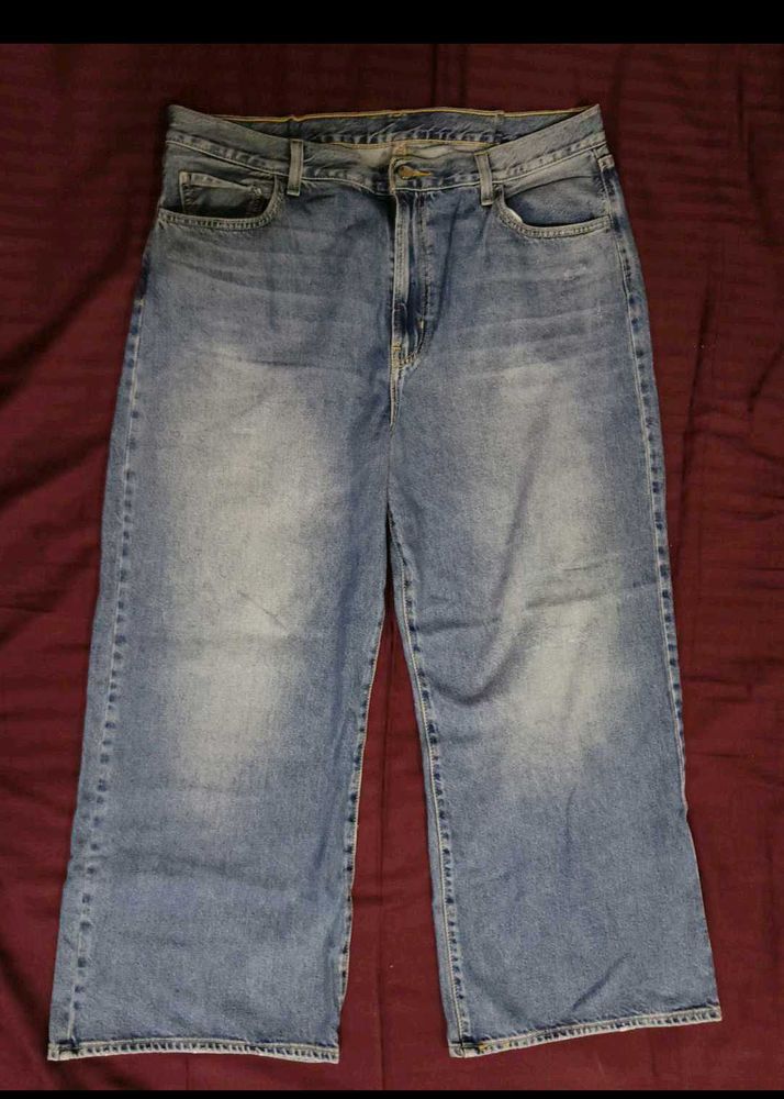 Levis High Waist Branded Denim