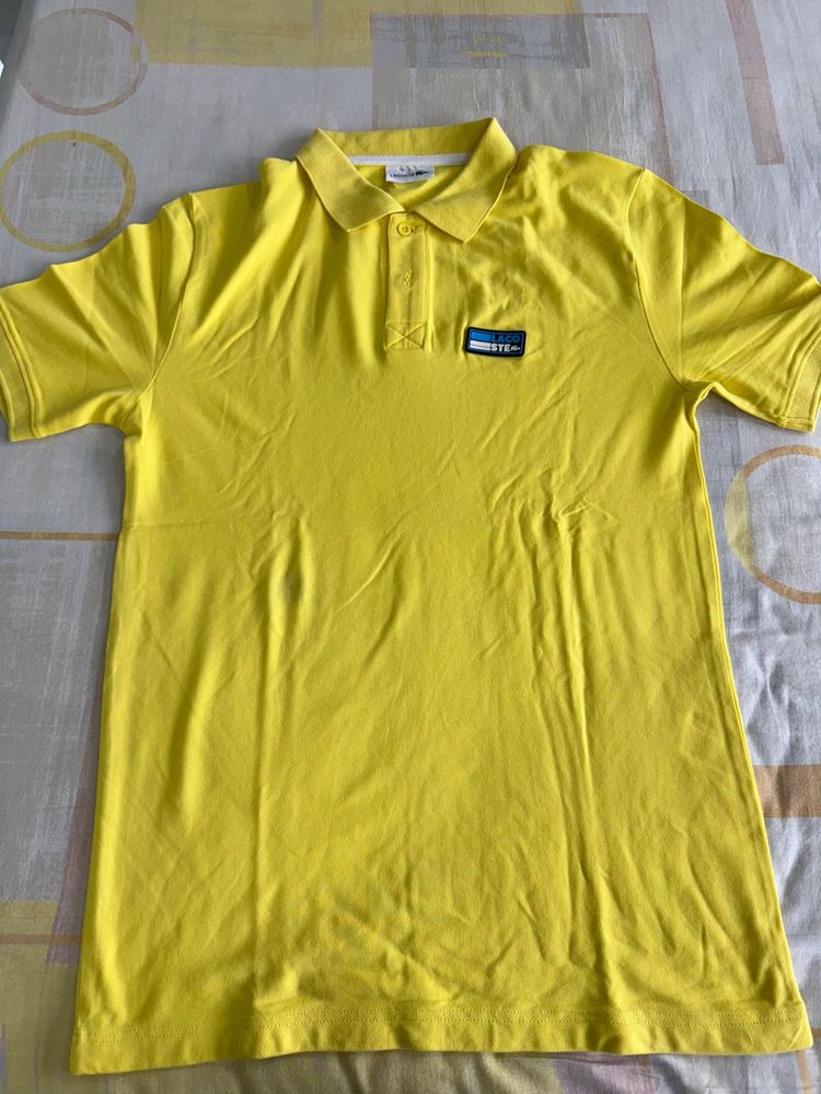 Lacoste Lemon Yellow Polo Shirt