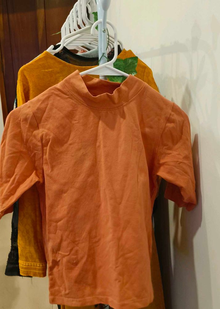Peachy Fitted Top