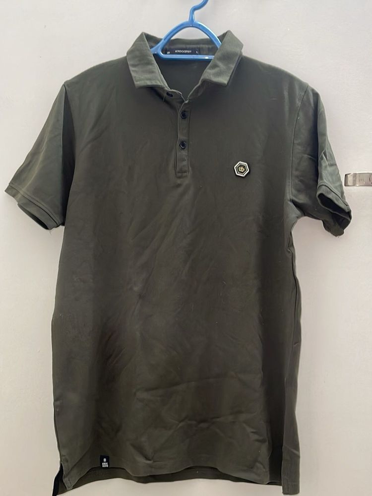 Olive Green Polo Shirt