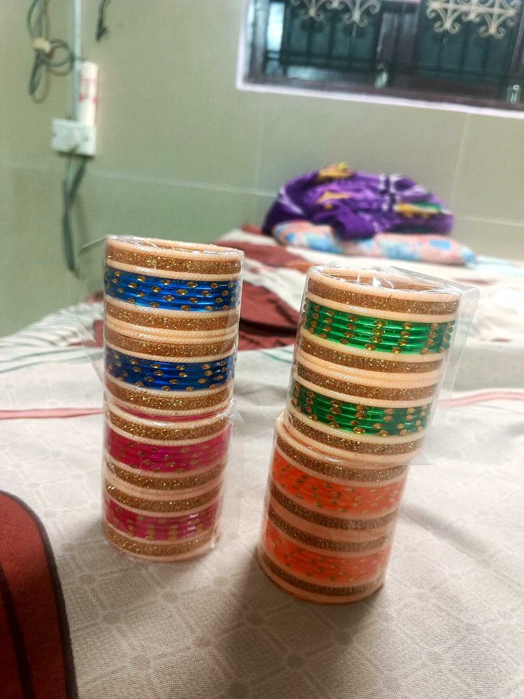 Colorful Bangle Pack Of 4