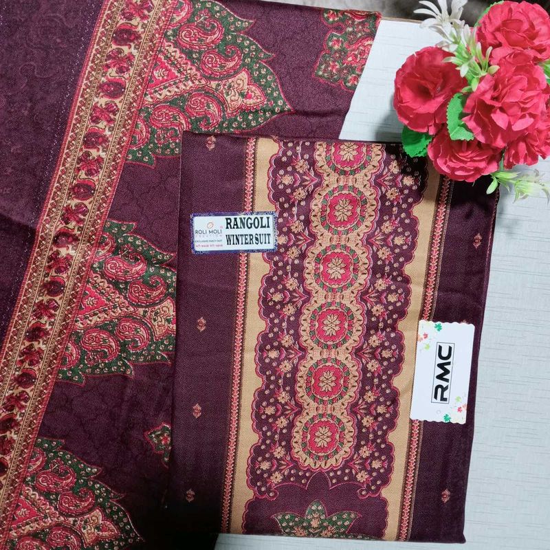 Rangoli Winter Suit - Elegant &amp; Warm