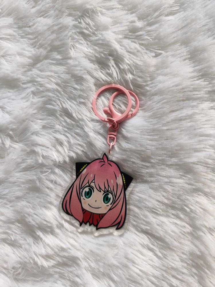Anime Spy X Family Anya Forger Acrylic keychain