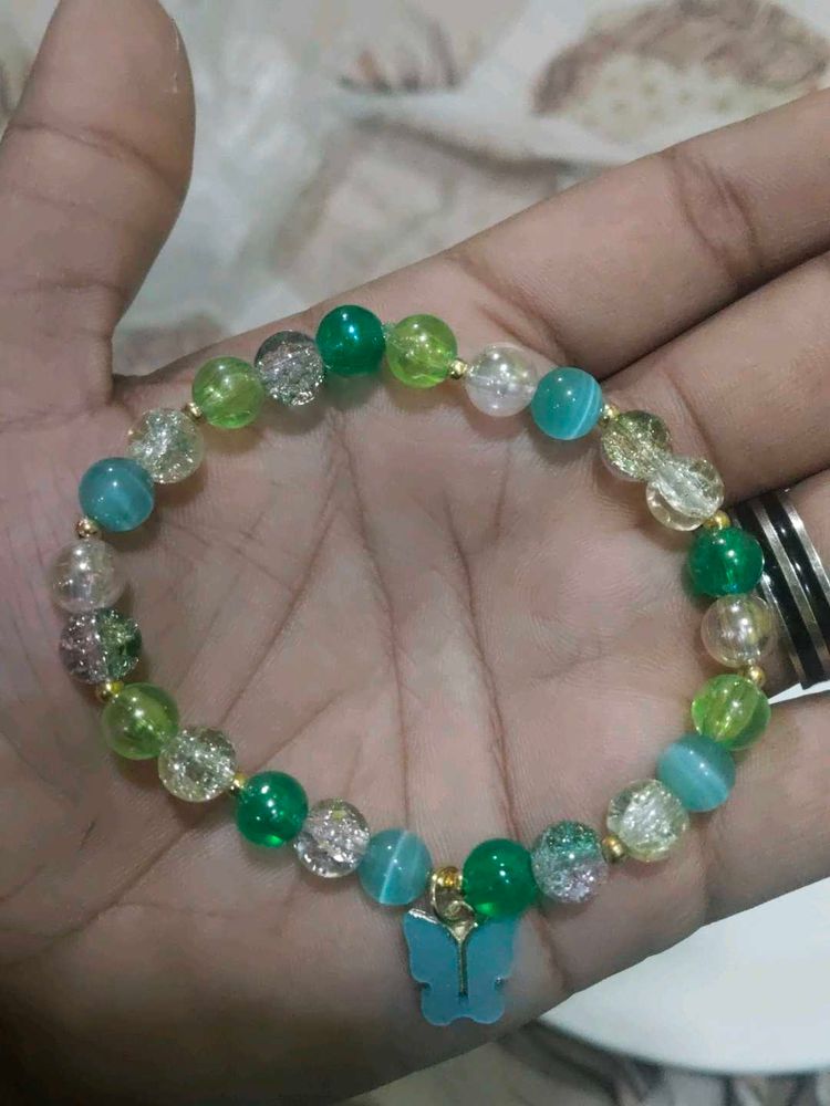 Butterfly Charm jungle Bracelet