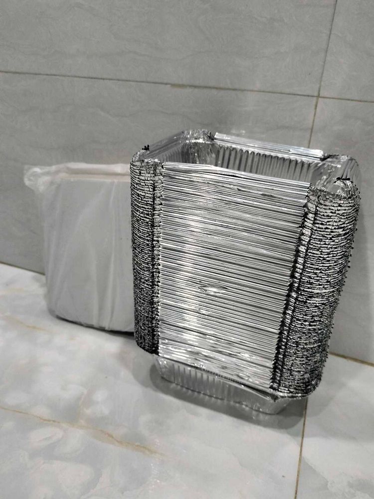 450ml Foil Containers(100 Pieces).
