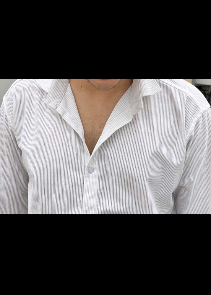 white shirt for men