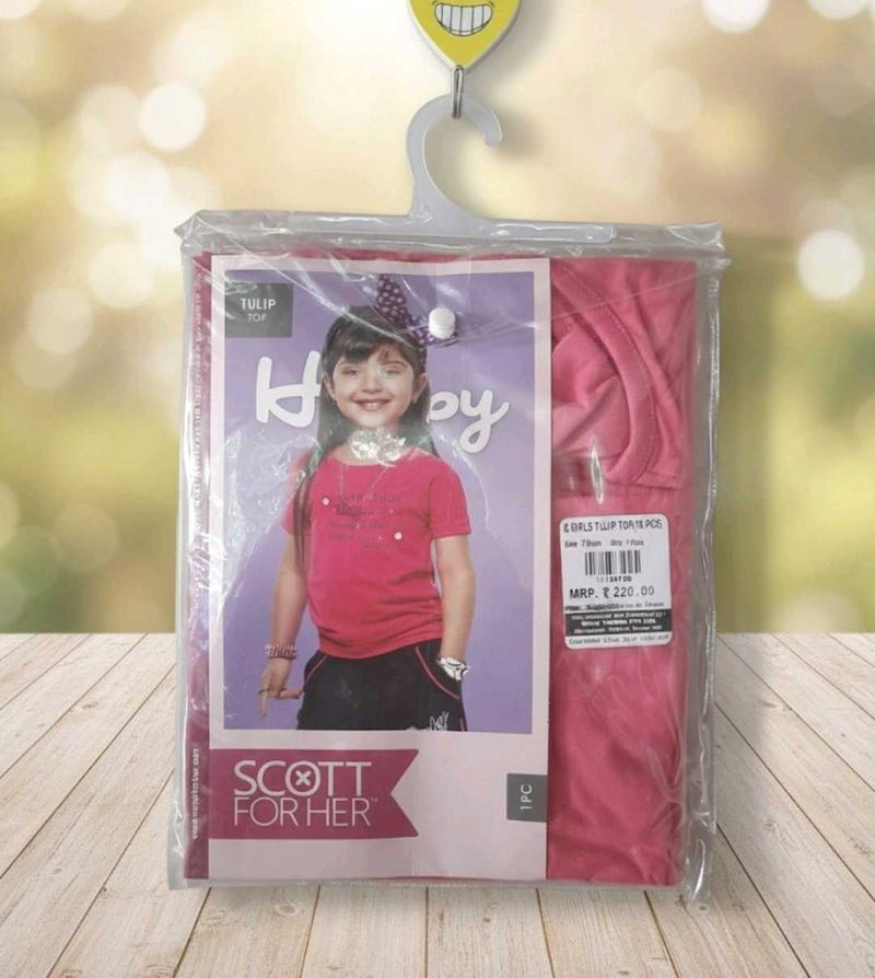 Girls Tulip Top (70cm/4-6)yr