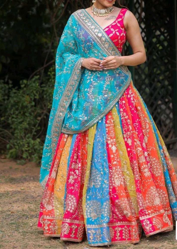 Semi Stitched Lehenga Set for women
