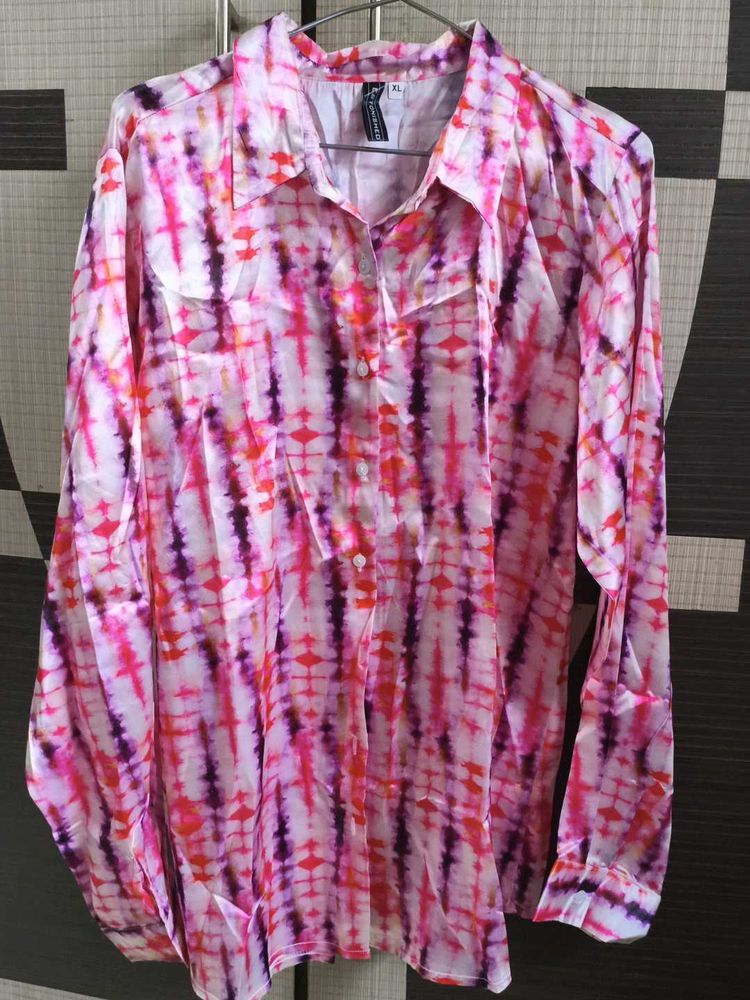 Tie-Dye Print Shirt