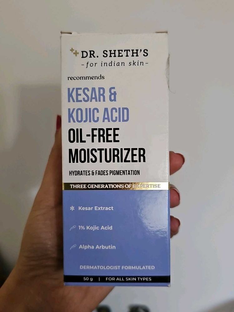 Dr. Sheth's Kesar &amp; Kojic Acid Moisturizer