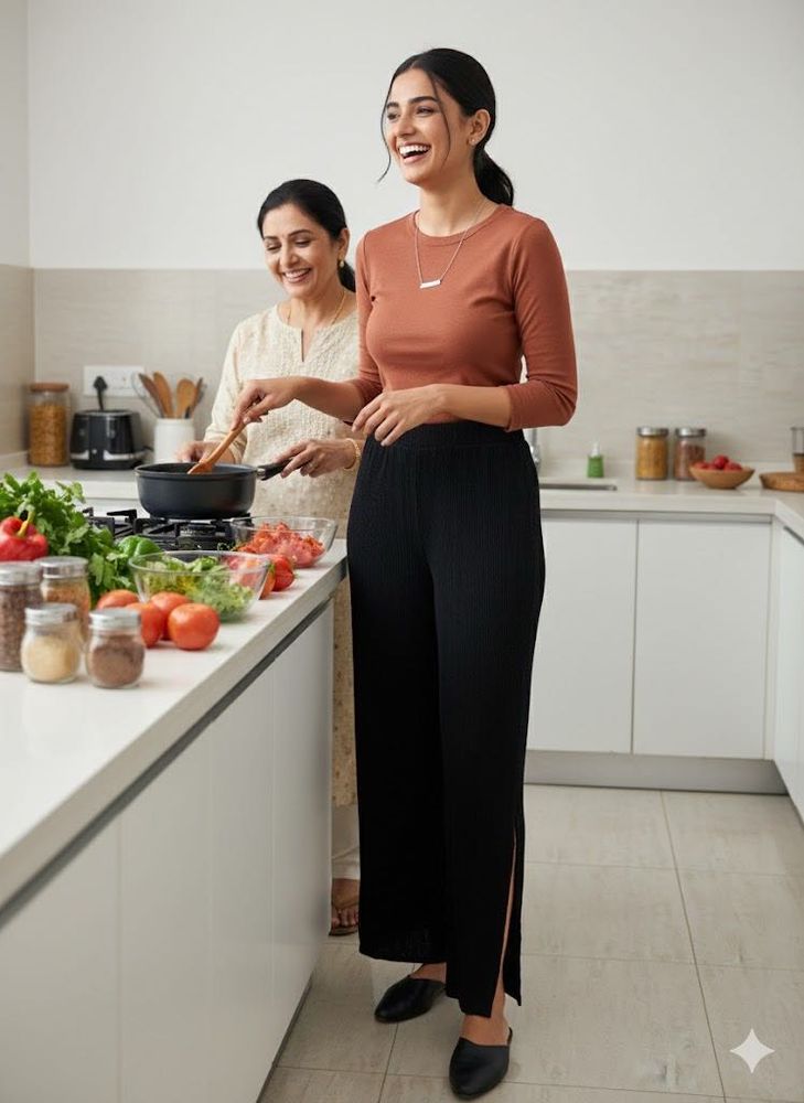 ✨Everyday Wear Iconic ZARA Plisse Wide-Legs! 🖤✨