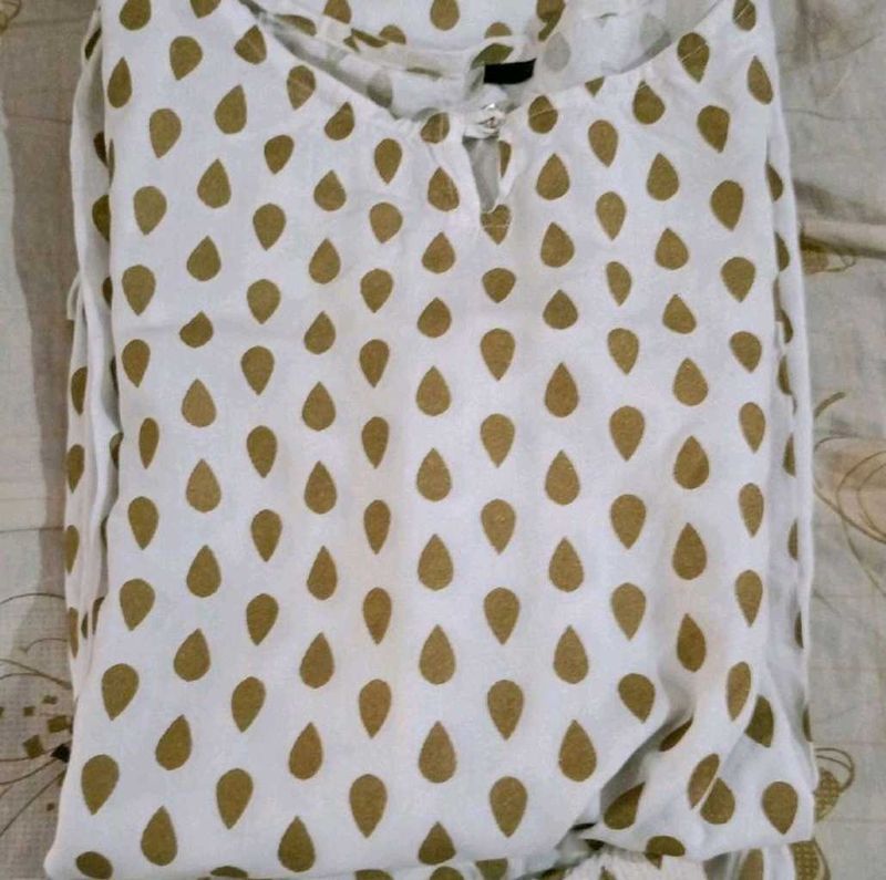 Off White Kurti