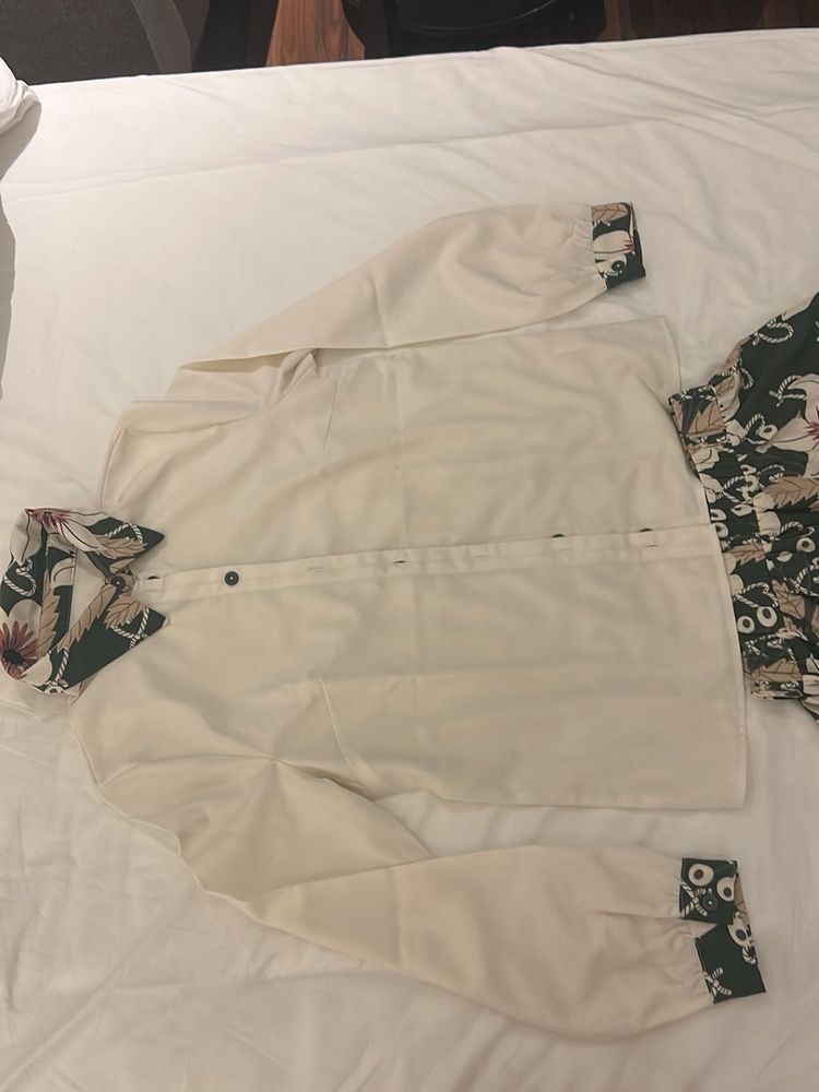 Floral Accent Shirt