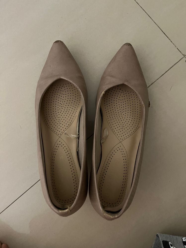 Luna Blu Nude Heels