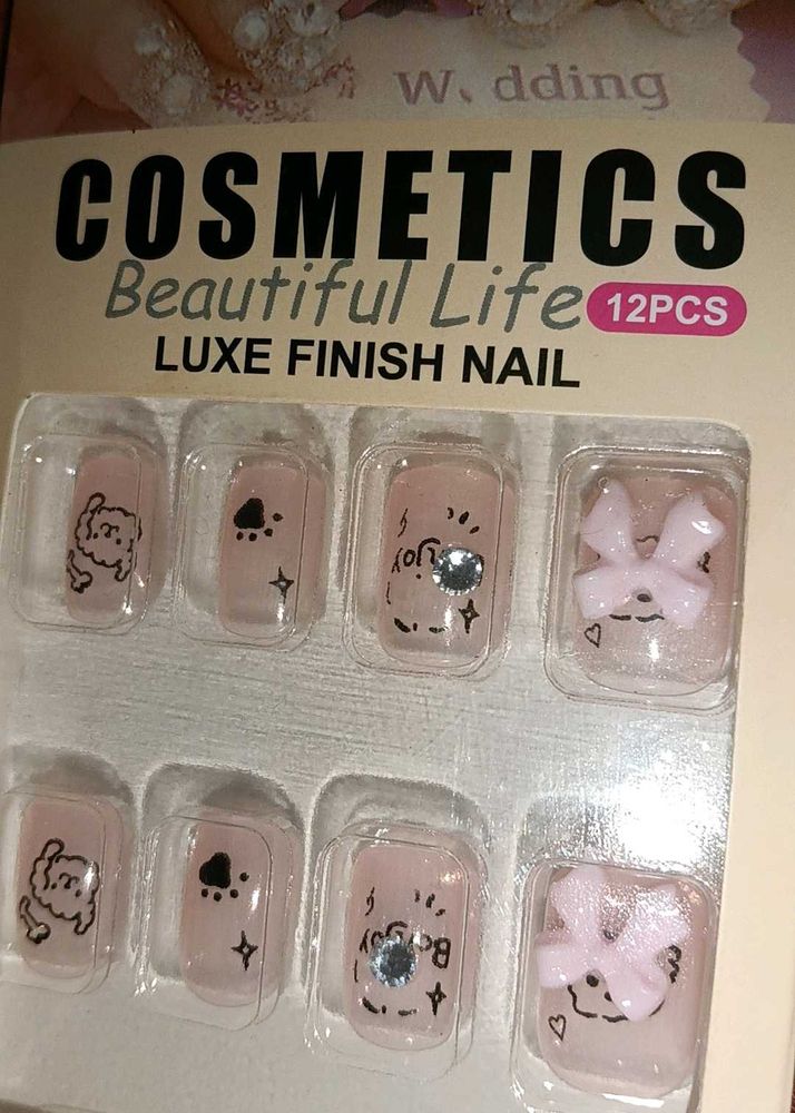 Luxe Finish Wedding Nails - 12pcs