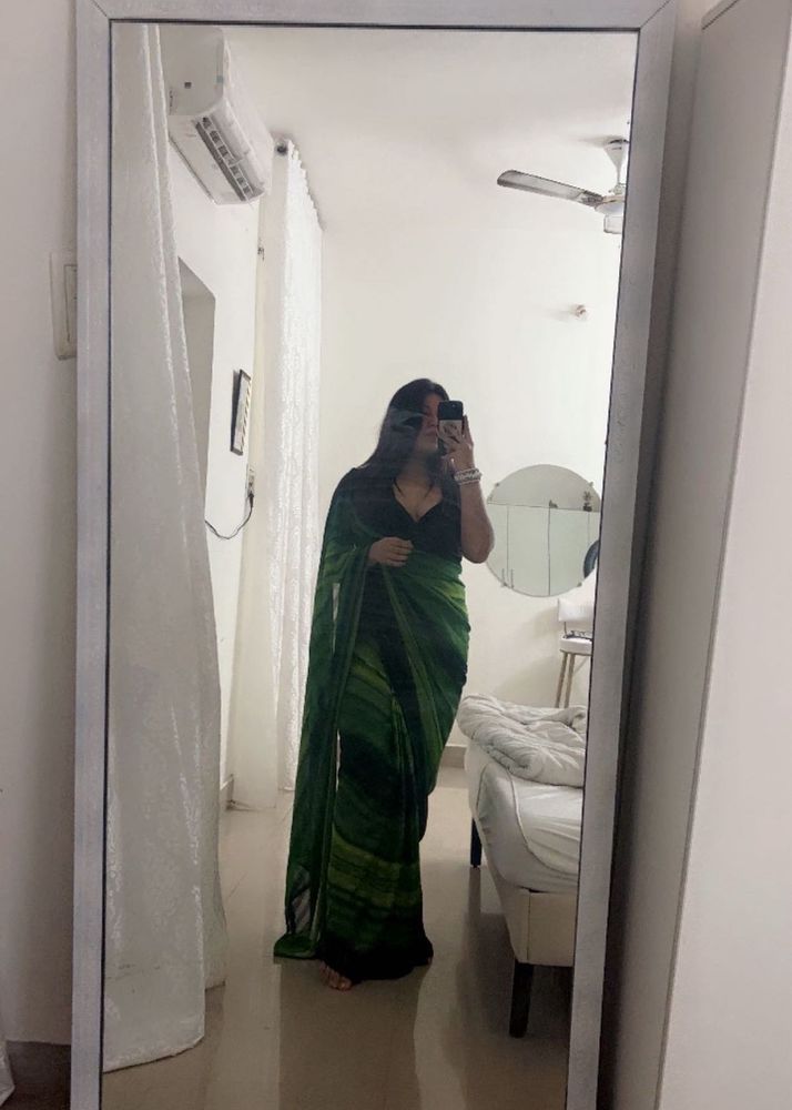 Pre Draped Saree Only
