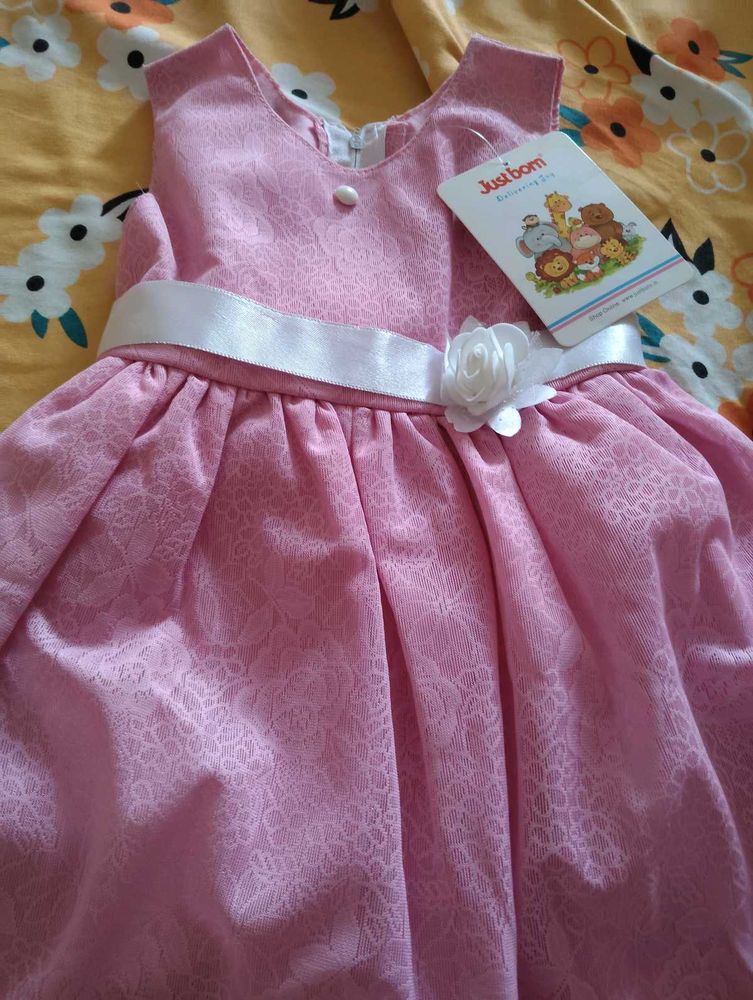 Cute Pink Party Dress