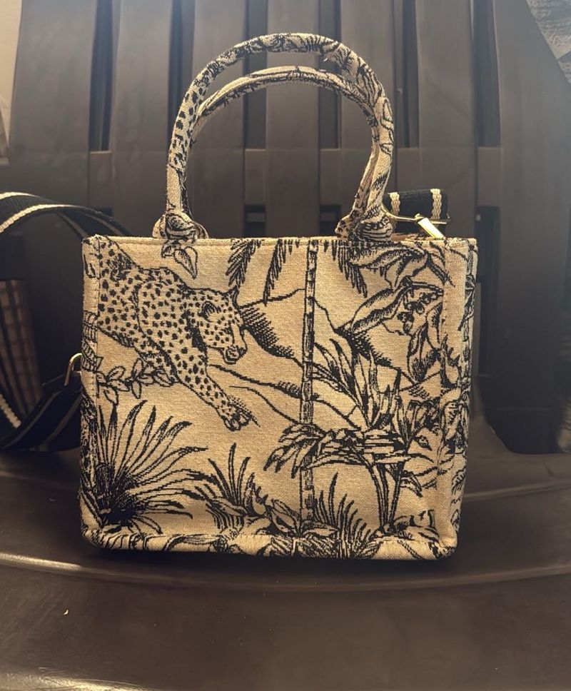 HNM Designer Animal Print Handbag