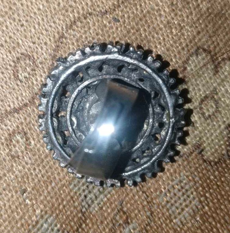 Sparkling Rhinestone Cocktail Ring