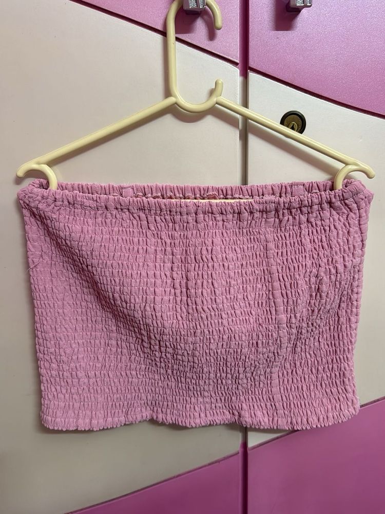 Cute Pink Tube Top