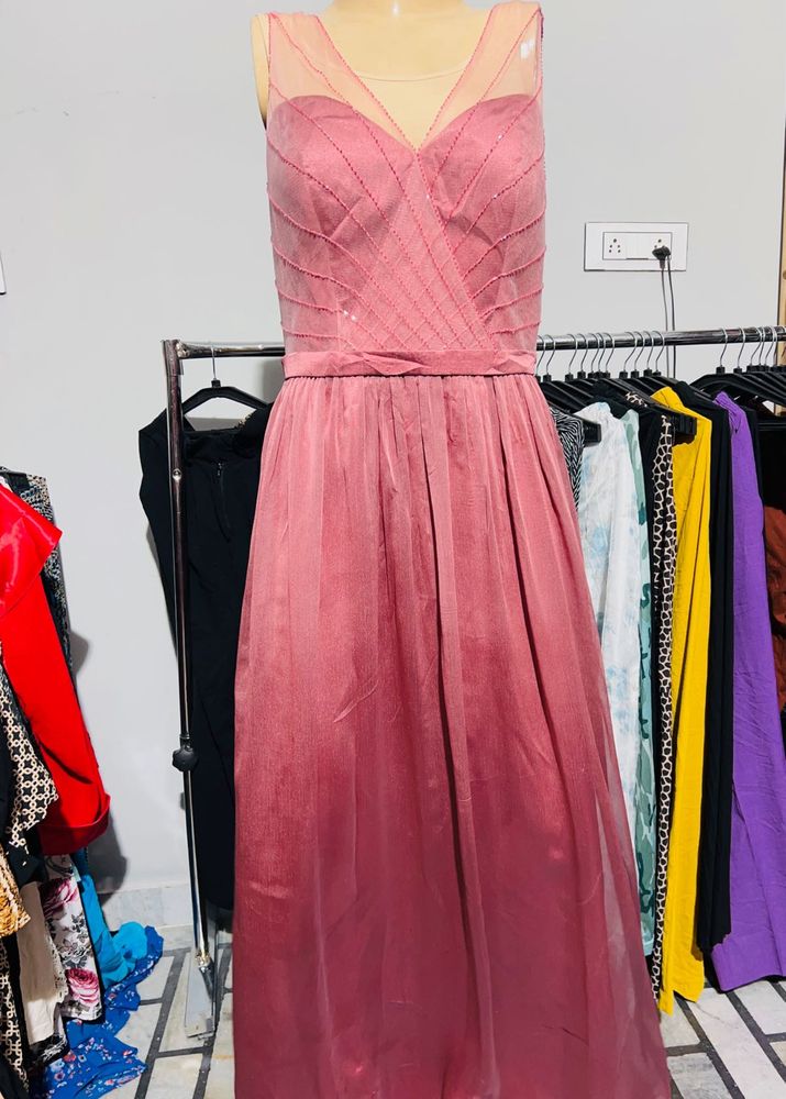 Elegant Pink Formal Dress