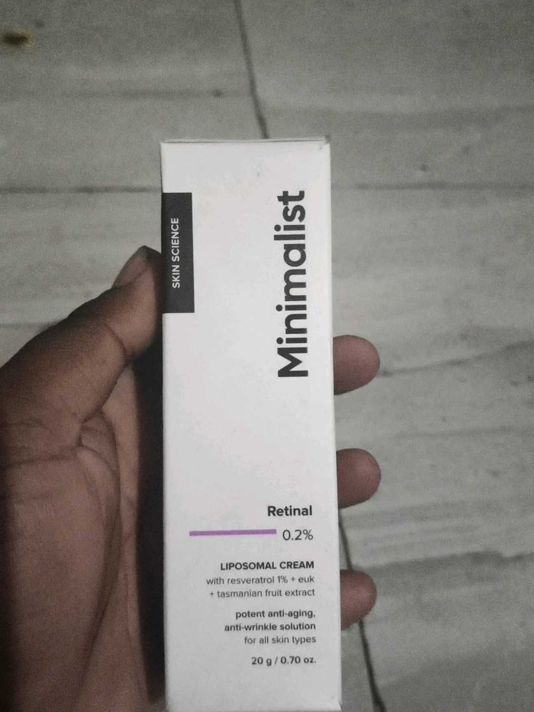 Minimalist Retinal 0.2% Liposomal Cream