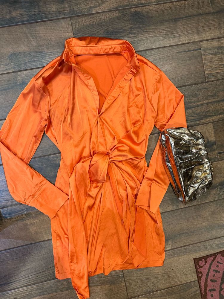 Shirt Dress Party Wear