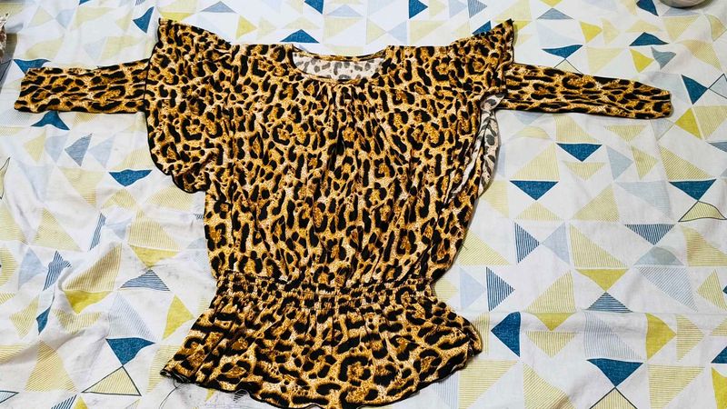 Cheetah Print Top